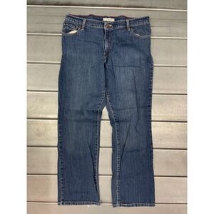 Levis 550 Bootcut‎ Jeans Womens 16 34x31 Blue Medium/Dark Wash Denim Relaxed
